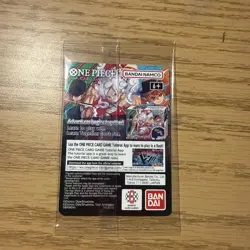 One Piece Monkey D. Luffy US College Basketball Card Rutgers In Hand Ships Now - Image 2