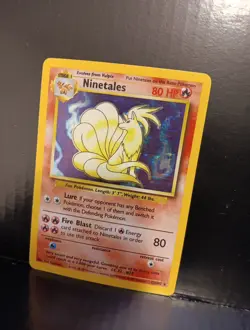 Ninetales 12/102 Holo NM Or Better Rare Base Set Pokemon Card 1999 FAST SHIPPING - Image 3