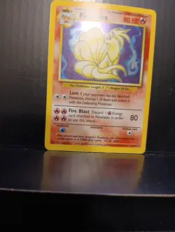 Ninetales 12/102 Holo NM Or Better Rare Base Set Pokemon Card 1999 FAST SHIPPING - Image 5