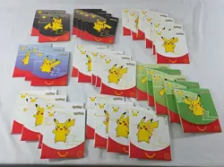 Pokemon 25th Anniversary McDonalds 2021 Sealed Promo Card Packs - New Lot of 33 - Image 1