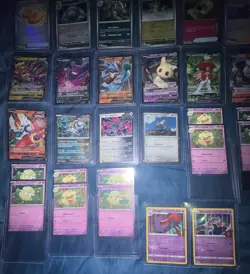 Pokemon Trading Card Lot Of 87 Illustrations Full Arts EX Phantasmal Mega - Image 5