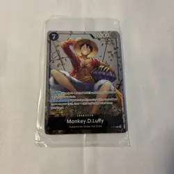 One Piece Monkey.D.Luffy P-075 One Piece Card Game Promo NM - Image 1