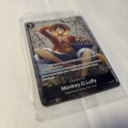 One Piece Monkey.D.Luffy P-075 One Piece Card Game Promo NM - Image 3