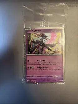 Pokemon Xerneas (Mega Evolution Stamped) 064/132 Miscellaneous Cards Holo - Image 1