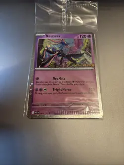 Pokemon Xerneas (Mega Evolution Stamped) 064/132 Miscellaneous Cards Holo - Image 2