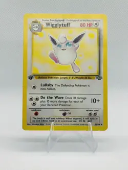 Pokemon TCG Wigglytuff Jungle 32/64 1st Edition Non-Holo Card - Image 1