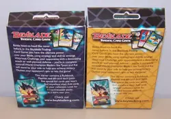 Beyblade 2003 Trading Card Game Collision 60-card Starter Deck #1 and #2 - Image 2