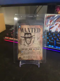 Portgas D. Ace OP13-119 SEC SP Wanted Japanese ONE PIECE Carrying on His Will NM - Image 3