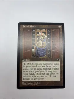 MTG Scroll Rack- Tempest- Rare- MP - Image 1
