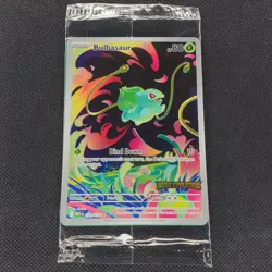 Bulbasaur - 133/132 - Stamped Promo - Mega Evolutions - Pokemon Card - SEALED - Image 1