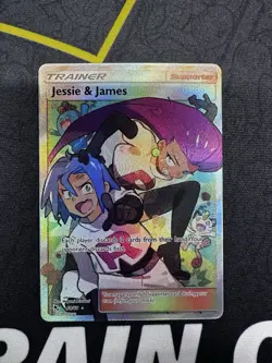 Pokemon TCG Jessie James Full Art Holo Card 68/68 Hidden Fates Ultra Rare NM - Image 1