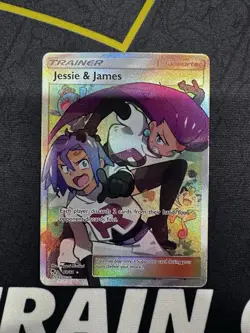 Pokemon TCG Jessie James Full Art Holo Card 68/68 Hidden Fates Ultra Rare NM - Image 1