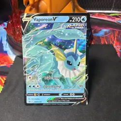Vaporeon V SWSH150 NM+ Holo Promo - Sword & Shield Promos - Pokemon TCG 2021 - Image 1