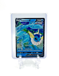 VAPOREON V 2021 Pokemon TCG Sword & Shield #SWSH150 BLACK STAR PROMO FULL ART - Image 4