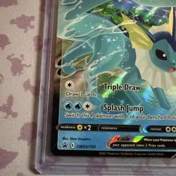 Vaporeon V SWSH150 *Sword & Shield Promo Card* Pokemon TCG - Image 2
