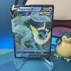 Vaporeon V Sword & Shield Swsh150 Promo Pokemon TCG NM - Image 1
