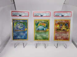 PSA 10 Sequential Set Pokemon Celebrations Pikachu Venusaur Charizard Blastoise - Image 1