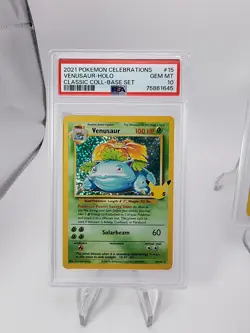 PSA 10 Sequential Set Pokemon Celebrations Pikachu Venusaur Charizard Blastoise - Image 4