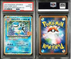 ALL PSA 10 Sequential Set Pokemon 25th Charizard Blastoise Venusaur 2021 Japan - Image 4
