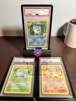 NEAR Sequential Set PSA 10 Pokemon Charizard Blastoise Venusaur 2021 Celebration - Image 2