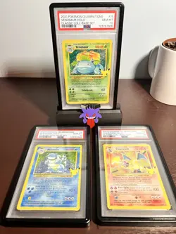 NEAR Sequential Set PSA 10 Pokemon Charizard Blastoise Venusaur 2021 Celebration - Image 3