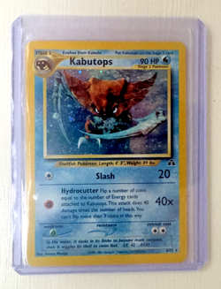 Pokemon TCG Kabutops 6/75 Neo Discovery - Rare Holo NM - Image 1