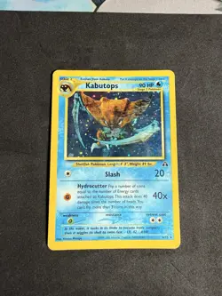 Kabutops 6/75 Neo Discovery-Unlimited Holo Pokemon TCG HP - Image 2