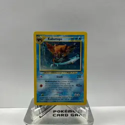 Pokemon TCG Kabutops 6/75 Holo Rare Neo Discovery Unlimited WOTC 2001 MP - Image 1