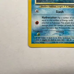 Pokemon TCG Kabutops 6/75 Holo Rare Neo Discovery Unlimited WOTC 2001 MP - Image 4