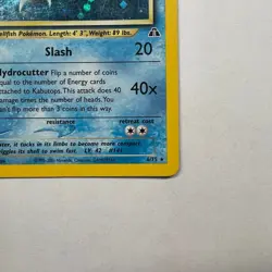 Pokemon TCG Kabutops 6/75 Holo Rare Neo Discovery Unlimited WOTC 2001 MP - Image 5