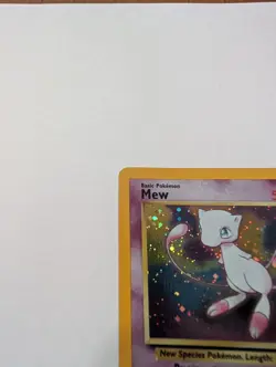 Mew Holo Black Star Promo #9 WotC Pokemon TCG Ungraded NM/LP - Image 3