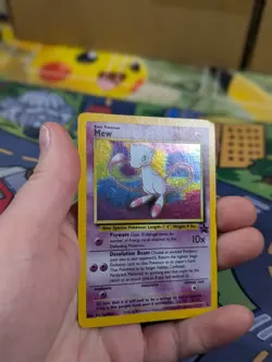 Mew Holo WOTC Black Star PROMO - #9 Pokemon Card - LP - Image 3
