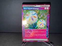 Neo Upper Energy 162 2024 Pokemon Temporal Forces ACE SPEC Rare Card NM+ - Image 1