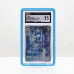 Pokemon Poliwhirl Holo #176/165 IR Scarlet & Violet 151 2023 - CGC 10 Gem Mint - Image 1