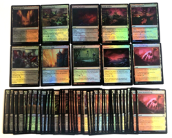 ALL FOIL - MTG Dual Land x40 - Life Gain Land - March of Machine (MOM) - Magic - Image 1
