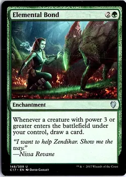 Elemental Bond U Commander 2017 148 LP MTG - Image 1