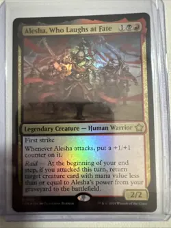 Alesha, Who Laughs at Fate (NM Foil) FDN-0115 Rare MTG - Image 3