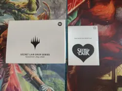 1x Sealed Secret Lair Valentine's Day 2021 With Heliod Magic The Gathering - Image 1