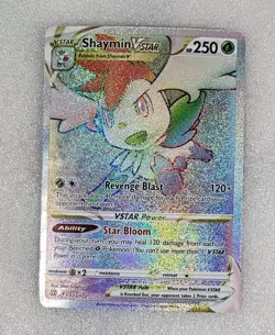 Shaymin VSTAR 173/172 NM/M SWSH09 Brilliant Stars Secret Rainbow Pokemon TCG - Image 1