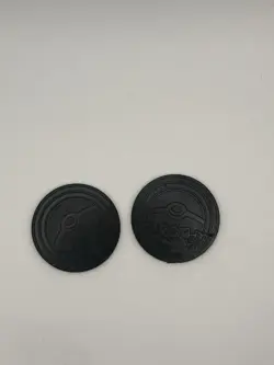 Chespin Pokemon Coin Official Trading Card Game TCG Collector Silver [X1 COIN]!! - Image 2