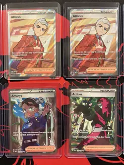 Prismatic Evolution NM Pokemon Trainer & Ace Spec Card Lot Of 10 - Image 3