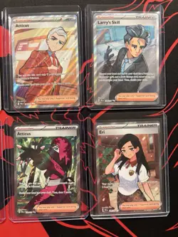 Prismatic Evolution NM Pokemon Trainer & Ace Spec Card Lot Of 10 - Image 4