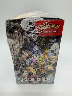Pokemon TCG Stellar Crown Booster Box - Factory Sealed (36 Packs) - Image 2