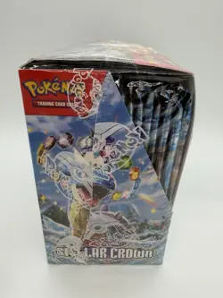 Pokemon TCG Stellar Crown Booster Box - Factory Sealed (36 Packs) - Image 4