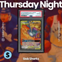 2019 POKEMON SM HIDDEN FATES #44/68 MOLTRES ZAPDOS ARTICUNO TAG TEAM GX PSA 10 - Image 1