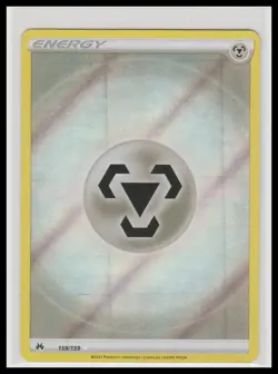 Pokemon Crown Zenith #159/159 Metal Energy (Texture Full Art) Holo - Image 1