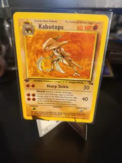 Pokemon TCG Kabutops Fossil 24/62 1st Edition Non Holo Rare LP/MP - Image 1