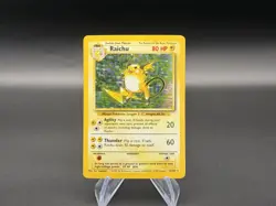 Raichu - Holo - 14/102 Base Set - WOTC Unlimited - Pokemon TCG - 1999 - Image 1