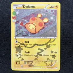 Pokemon TCG: Dedenne RC10/RC32 XY Generations Radiant Collection Holo - Image 1