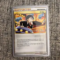 Judge 78/95 Supporter Pokemon Unleashed World Championships Gustavo Wada - Image 1